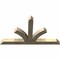 Ekena Millwork Richland Rough Sawn Timber Gable Bracket, Douglas Fir, 84"W x 49"H x 6"D x 6"F, 14/12 Pitch GBW084X49X0606RIC00RDF - alternate 4